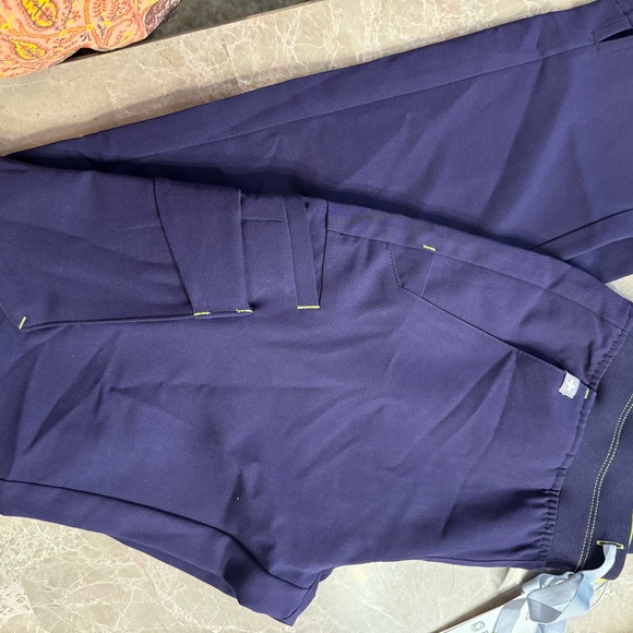 Figs Scrub Pants  Purple Jam Soeng Double Utility Size XXSP - Picture 10 of 11